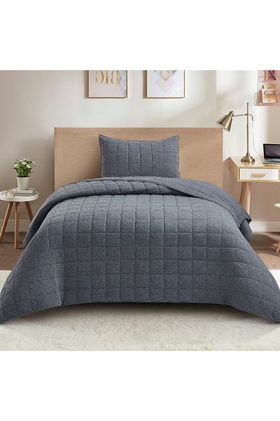 Home Box Knitnook  Jersey 2-Piece Twin Comforter Set - 150x220 cm