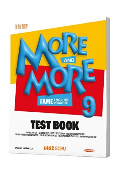 Kurmay ELT 9 More&more More And More Test Book 2024/2025