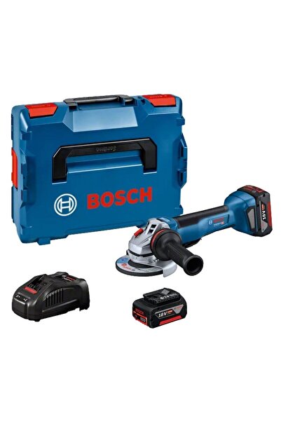 Bosch GWS 18 V-10 P 18 Volt Akülü Taşlama 5.0 Ah Çift Akülü