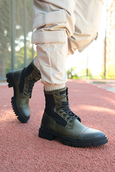 Riccon Haki Yeşili Erkek Postal Bot 0012746