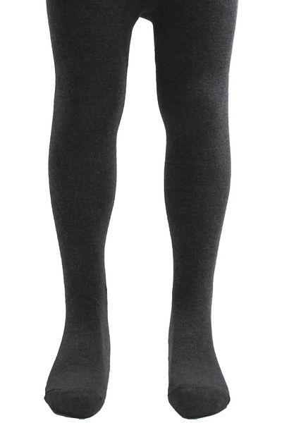 KARDEŞLER ÇORAP Girl's Anthracite Cotton Pantyhose