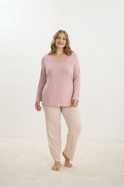 Sevim 16244 SET PIJAMA LUNGIME BATTAL