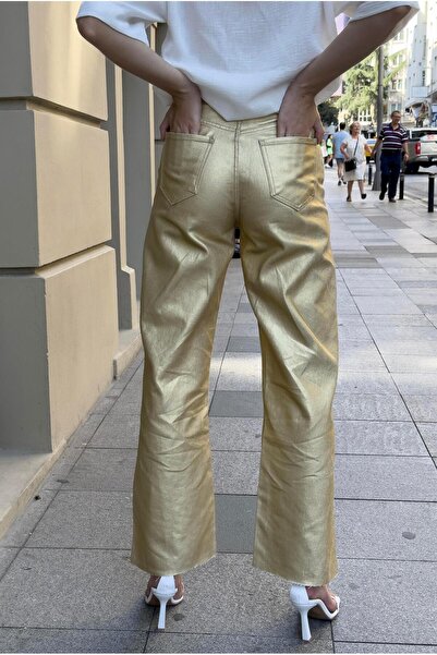 VorNişantaşı Women's Foiled Trousers