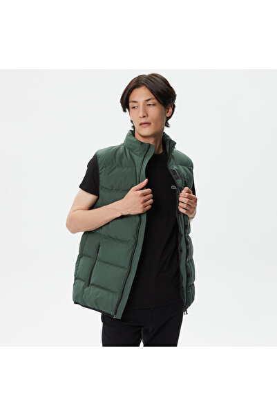 Lacoste Men's Quilted Green Vest
