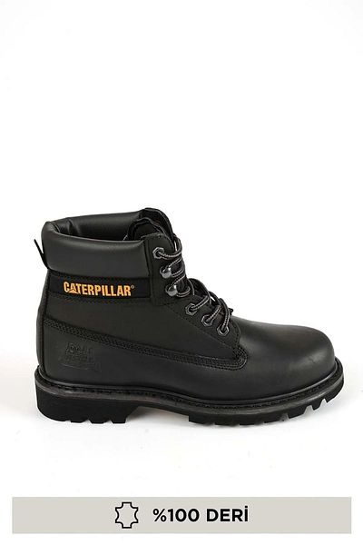 Caterpillar Rubber Sole Leather Boots