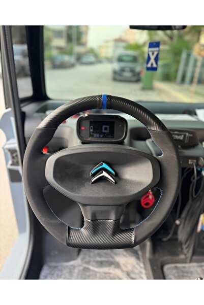 imza direksiyon kılıfı Citroën Ami Araca Özel Dikmeli Direksiyon Kılıfı Isteğ...