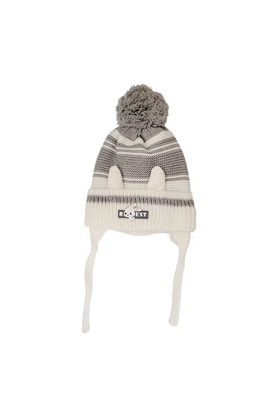 Aware Time Kitti 1-4 Years Boy Beanie with Fleece and Ears