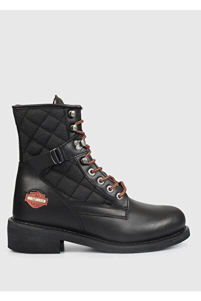 Harley Davidson Rubber Sole Leather Boots