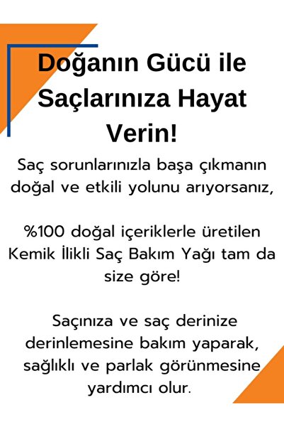ESİLA KOLAJEN %100 Saf Ilik Yağı Bakımı - 1 Adet 40 Ml - Saç Dökülmesine Mucize Etki - Aylık Kür