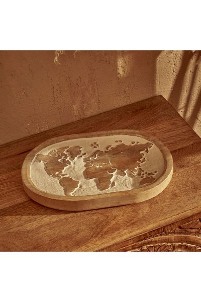 Bella Maison Miro Decorative Plate Natural (30X3,5X20 cm)