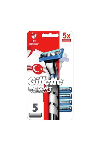 Gillette Mach3 Turbo 5 up 3D Motion Shaver