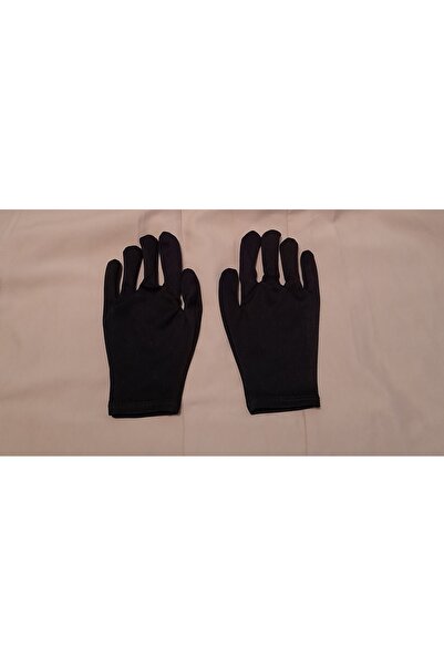 Toprak eldiven 1 cift Siyah pandomim çocuk gosteri eldiveni