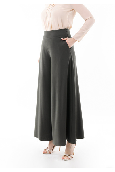 G-Line بنطلون بالازو واسع الخصر على شكل حرف A