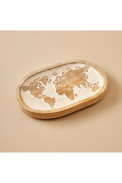 Bella Maison Miro Decorative Plate Natural (30X3,5X20 cm)