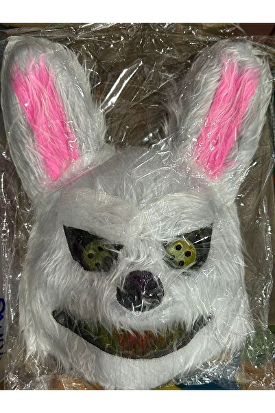 Orca Korkunç Tavşan Maskesi Gerçekçi Tüylü