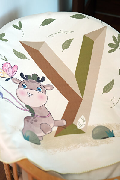 moris home Y Letter Baby Blanket (80X100)