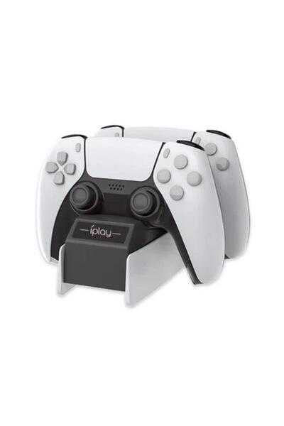 Konsol İstasyonu Playstation 5 Şarj Standı  Ps5 Hızlı Şarj İstasyonu