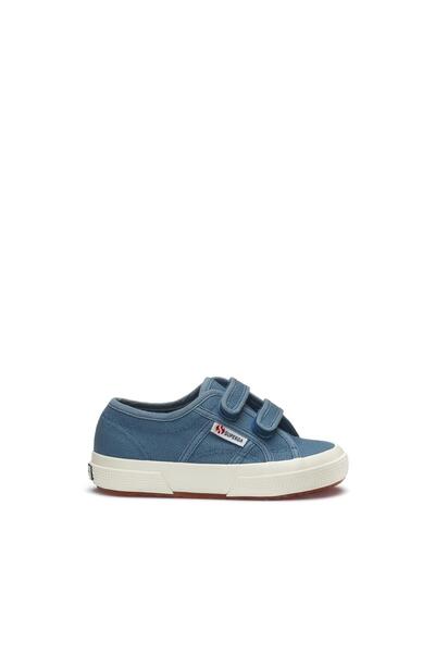 Superga 2750-Cotjstrap Classic Çocuk Unisex Mavi-Krem Sneaker