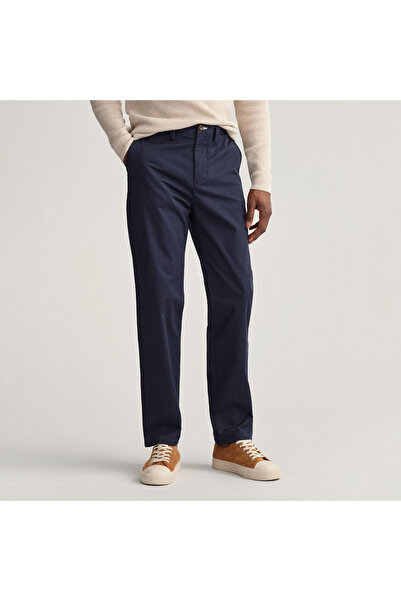 Gant Erkek Lacivert Regular Fit Allister Pantolon