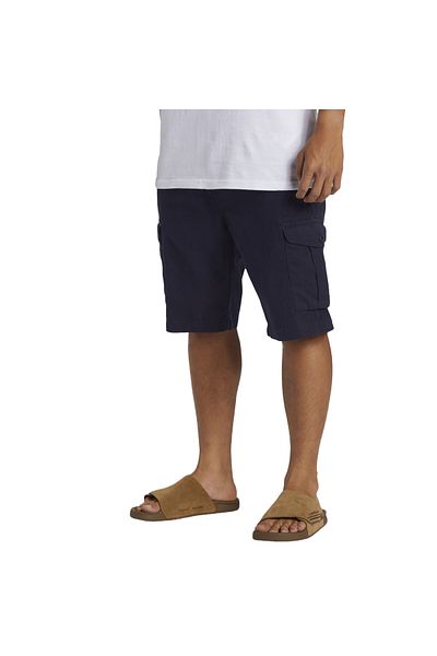 Quiksilver شورت Walkshort Crucial Battle Cargo للرجال باللون الأزرق الداكن