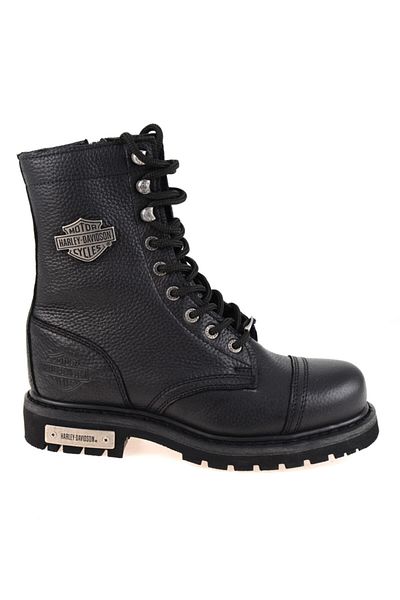 Harley Davidson Rubber Sole Leather Boots