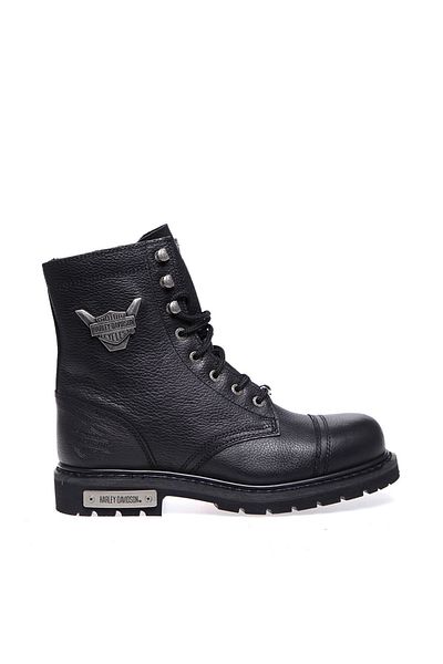 Harley Davidson Rubber Sole Leather Boots