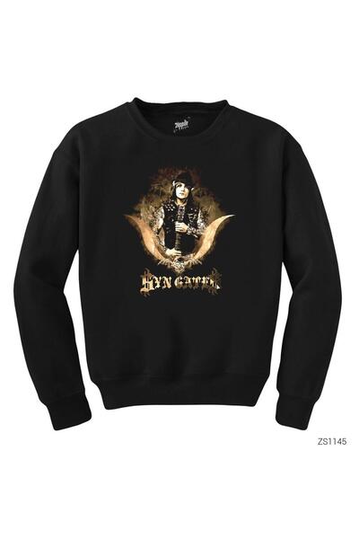 WAKHA Avenged Sevenfold Synyster Gates سويت شيرت أسود