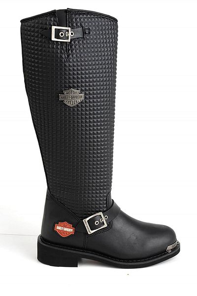 Harley Davidson Rubber Sole Leather Boots