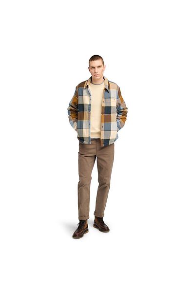 Timberland Λεπτομερές καρό μπλουζάκι TIMBERLAND Sherpa - TB0A6UX2EI21