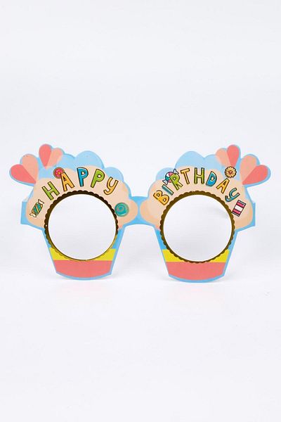 Le Mabelle Pink Heart Detailed 6-Piece Party Glasses