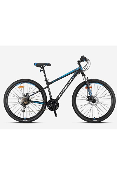 Kron VORTEX 4.0 - 26 MTB - 16' - 21 VİTES - M.DISC - MAT SİYAH-GRİ/MAVİ