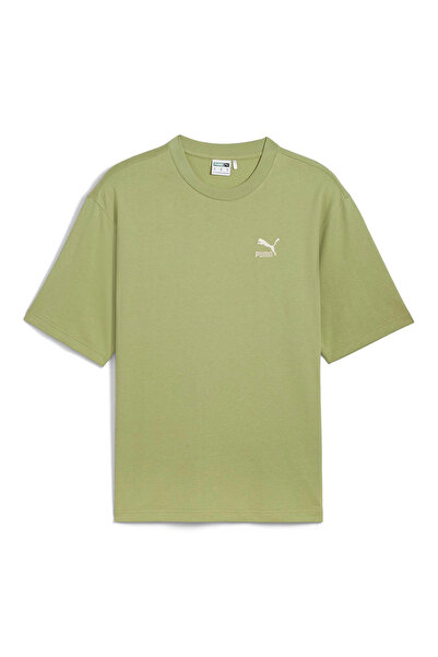 Puma تي شيرت رجالي من Better Classics Boxy باللون الأخضر بتصميم كاجوال 68302940