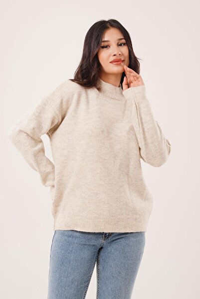 Hipo Trend Debeli ovratnik Sa rebrastim detaljima Osnovni Pleteni džemper od ...