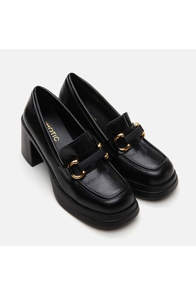 Hotiç Schwarzer Damen-Loafer