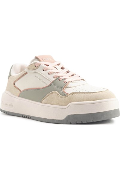 U.S. Polo Assn. Us Polo TIANA 4PR 101887256 Bej Kadın Günlük Sneakers