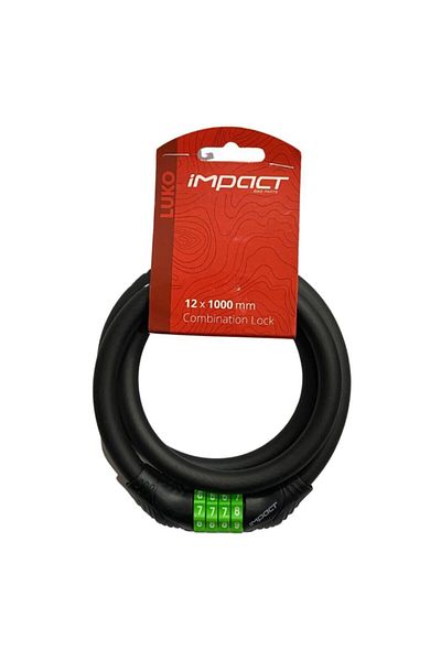 Impact Green Luko Combination Crown Lock - 12x100