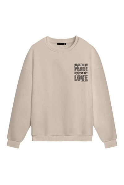 Mounte Bianca Unisex mir - obična majica sa kapuljačom