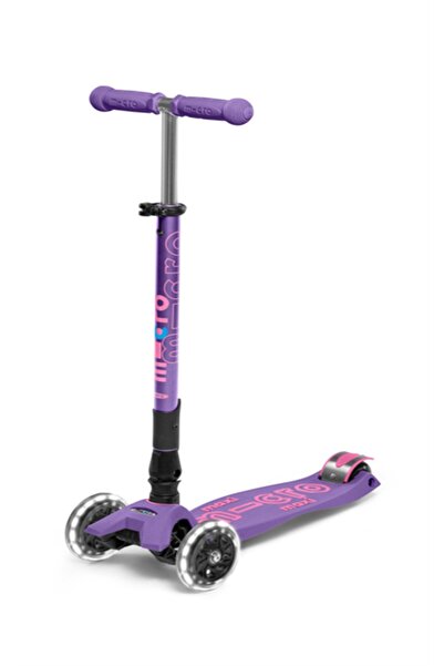 Micro MAXI DELUXE FOLDABLE PURPLE (LED)