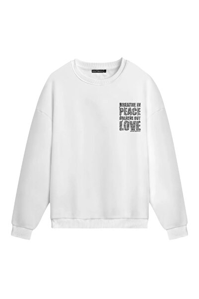 Mounte Bianca Унісекс Peace - Світшот звичайний