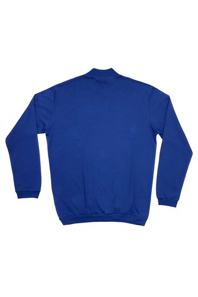 Masimar Men's 30/1 Combed Interlock Fabric Flexible Regular Fit Half Fisherman Sweatshirt