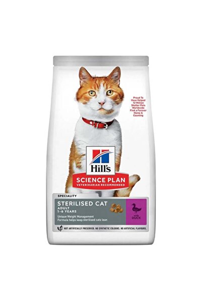 Hill's Hills Sterilised Duck Ördekli Kısırlaştırılmış Kedi Maması 10 Kg