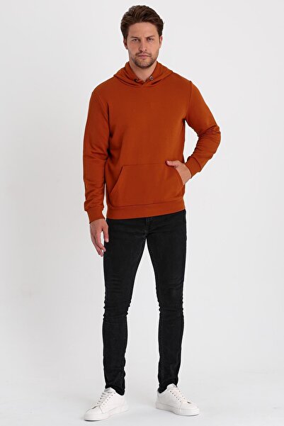 yakamor Ανδρικός ιδρώτας τσέπης με κουκούλα καγκουρό