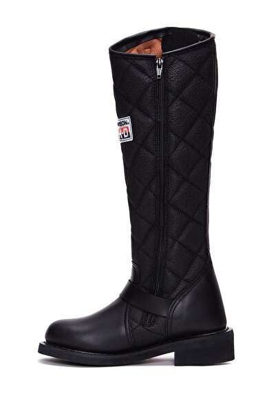 Harley Davidson Δερμάτινες μπότες από καουτσούκ