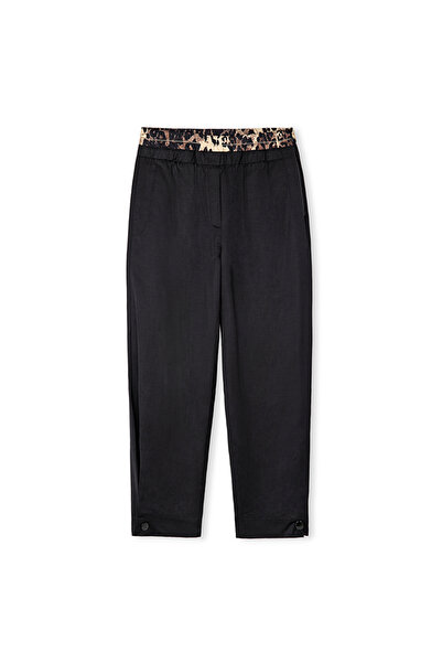 İpekyol Leopard Pattern Mix Pants