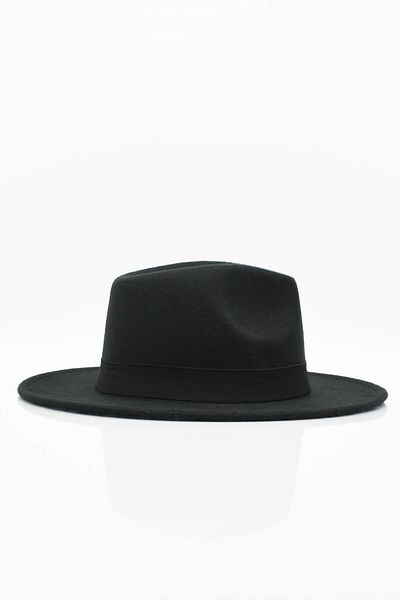 Külah Men's Fedora Hat-black