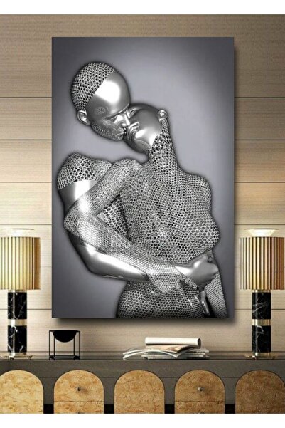 Şehzat Design 3 Boyutlu Tropikal Doğa Manzara Temalı Kanvas Tablo