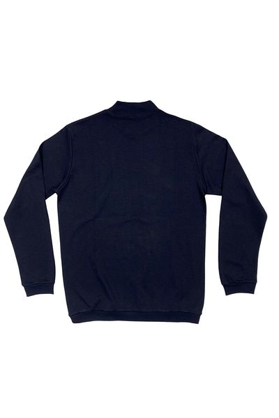 Masimar Men's 30/1 Combed Interlock Fabric Flexible Regular Fit Half Fisherman Sweatshirt