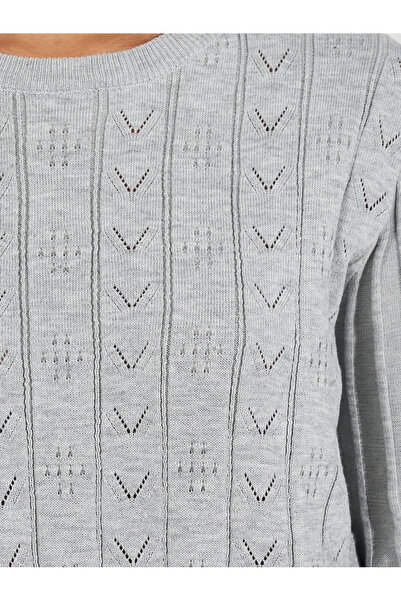 Styli Regular Fit Textured Knit Sweater