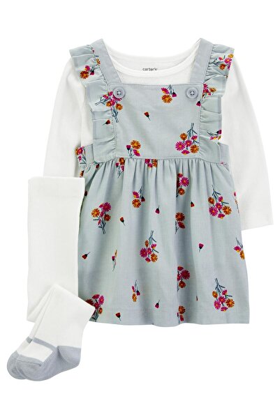 Carter's Baby Girl Salopet Set 3 Pack