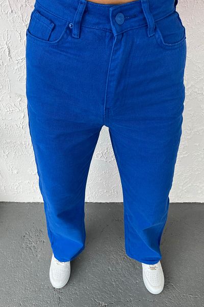 Veryperi Saks High Waist Gabardine Women's Wide Trousers - 02063
